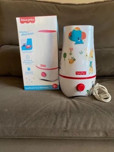 Umidificador de Ar Ultrassónico Fisher-Price 2.2L - Silencioso
