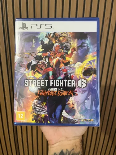 Street Fighter 6 Years 1-2 PS5 Novo Lacrado