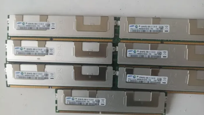 6 módulos de memórias ECC DDR3 para Servidor (8GB) - Testadas