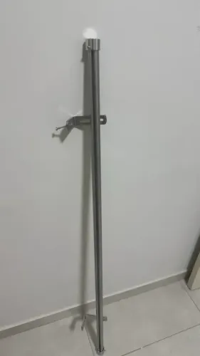 Varão para cortina trilho suíço 1,25m metal