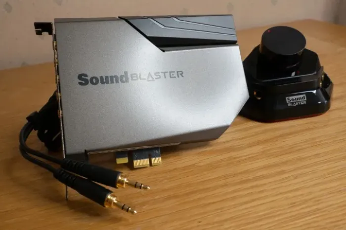 Placa de som Creative SoundBlaster AE-7 DAC AMP Fone