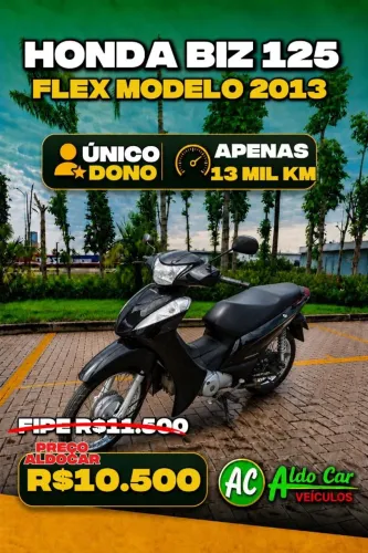 BIZ 125 APENAS 13K km ÚNICO DONO!