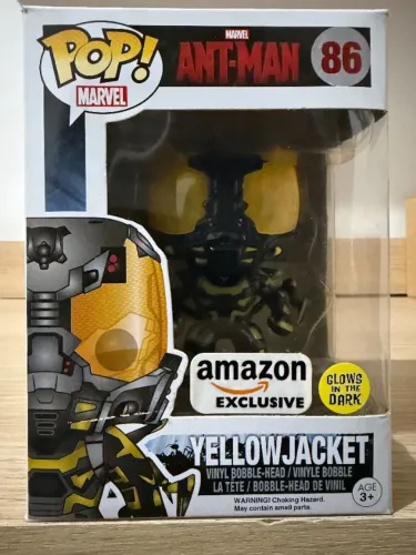 Yellowjacket Disney Amazon Exclusive Jaqueta Amarela Glow Dark Homem Formiga Marvel 86