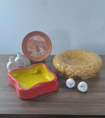 Peças únicas em cerâmica vintage