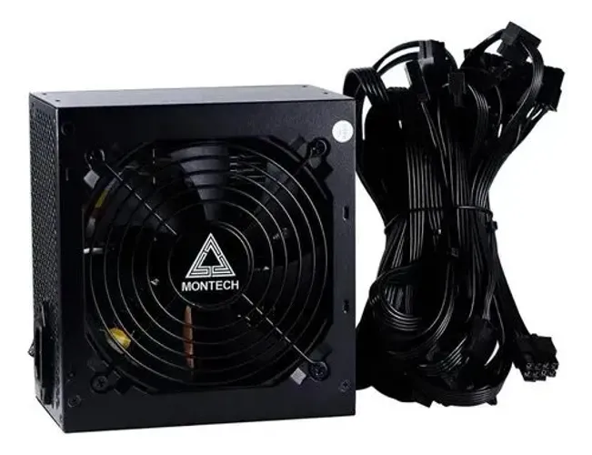 Fonte Montech AP450, 450W, 80 Plus White, PFC Ativo, AP450