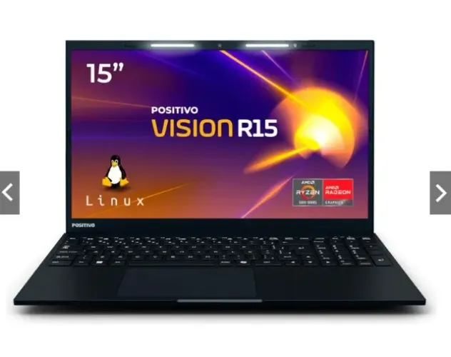 Notebook Positivo Vision R15 AMD Ryzen 7 5825U 8gb 256gb Ssd WINDOWS 15,6"