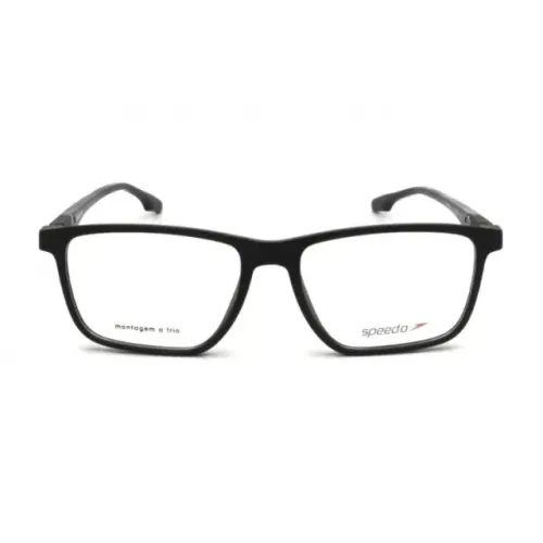 Armação de Óculos de Grau Masculino Speedo SP4096 Preto Fosco 