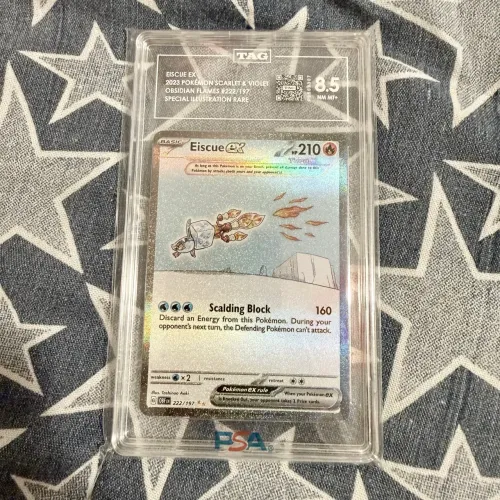 Carta Graduada Pokémon TAG 8.5 - Eiscue ex, EN