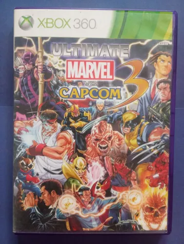 Jogo Xbox 360 Marvel X capcom 3 ultimate
