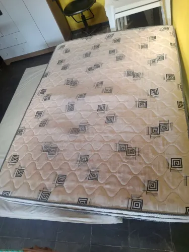Colchão D 45 ortobom+ cama box ortobom