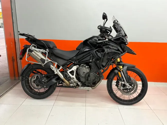 Tiger 1200 2024 R$ 79.900 Ipva 2026 pago ac moto e carro
