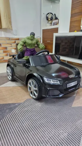 Carro Elétrico Infantil Licenciado AUDI 12V com Controlo Remoto - Preto