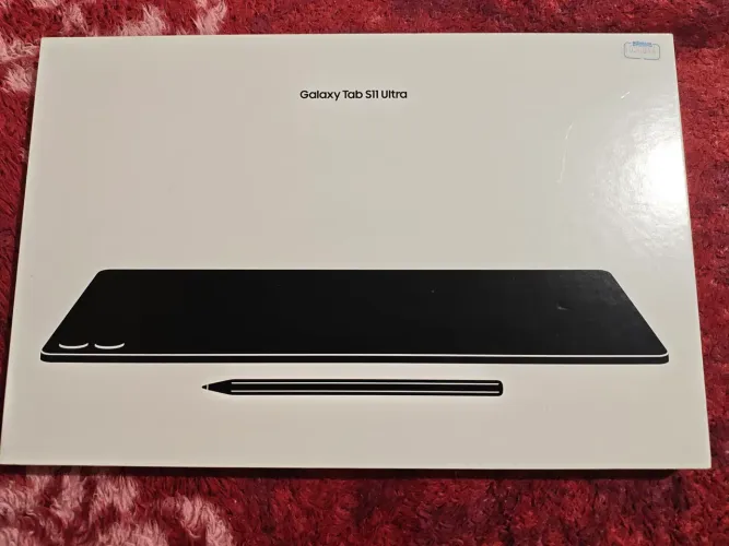 ? Samsung Galaxy Tab S11 Ultra 256GB / 12GB RAM (Prata) - NOVO, SEM USO!