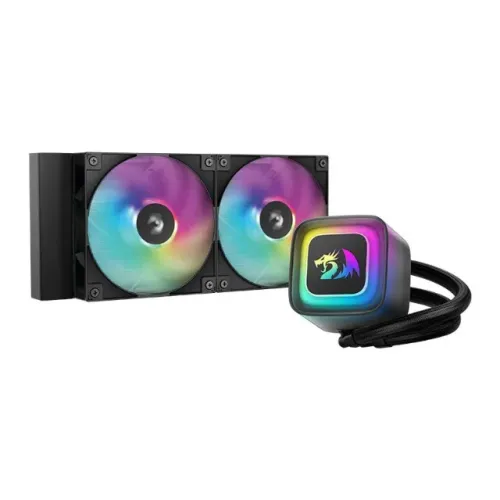 Water Cooler Redragon X DeepCool LE 240 RD, 240mm, RGB, Intel LGA-1851/AMD-AM5 - WZetta