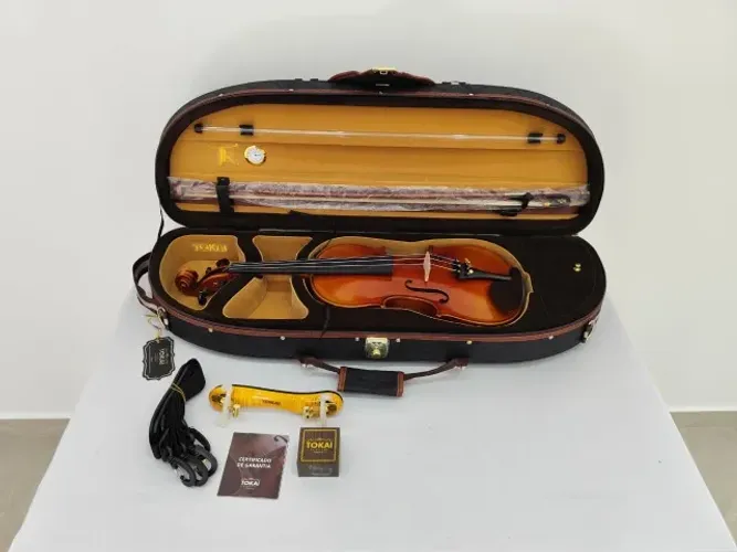 Violino 4/4 Tokai Profissional V-650V Brilho - Novo R$3.548,00 - Parcelo 21x cartão