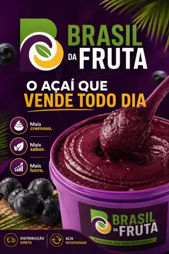 Açaí direto da Fábrica