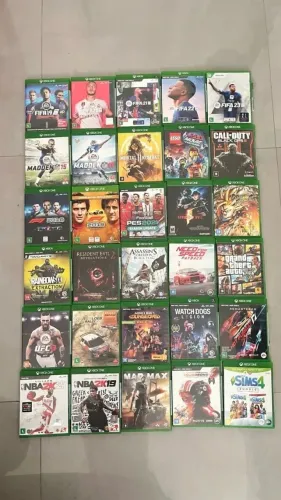 Lote de Jogos para Xbox One, Xbox Séries, Ps3, Ps4 e Ps5