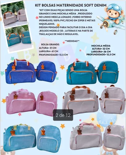 Bolsa maternidade 