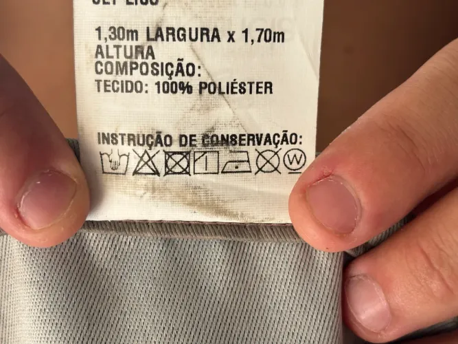 Cortina Blackout de 2 Partes