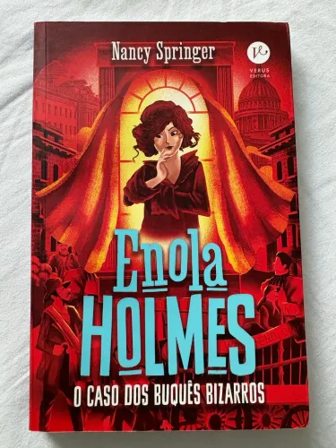 Livro Novo - Enola Holmes