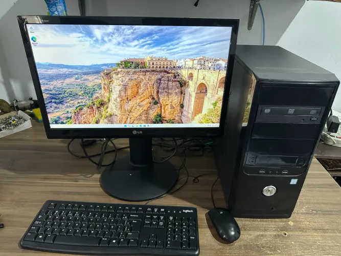 Computador i5  quarta geração top para empresas com ssd win 11