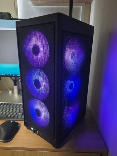 Kit ITX SFF: ASUS ROG B650E-I + Fonte SF1000L + Gabinete 2000D + Water Cooler 360mm