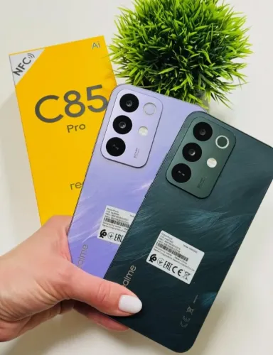 Realme C85 Pro 4G 256GB/8Ram Verde e lilás NOVO NA CAIXA 