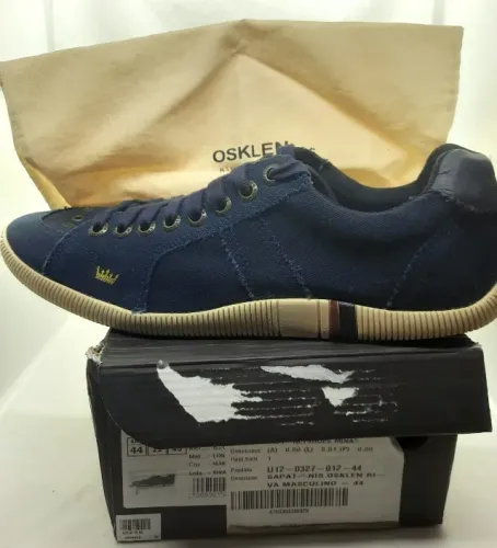 Oferta. Original: Sapatênis Osklen Riva Masculino - Preto Tam 44 (seminovo)