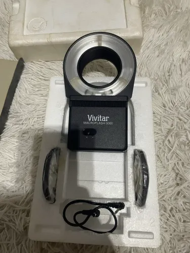 Vivitar Macroflash 5000, um flash circular/ring flash para fotografia macro ?