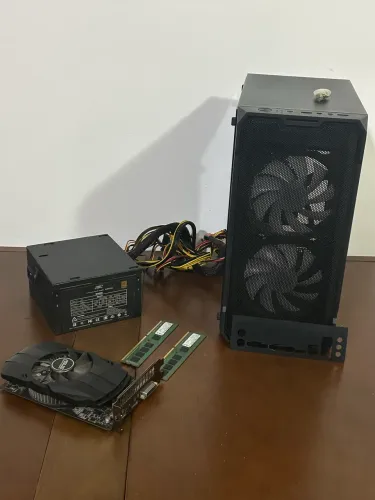 GABINETE / PLACA DE VIDEO / FONTE / MEMORIA RAM