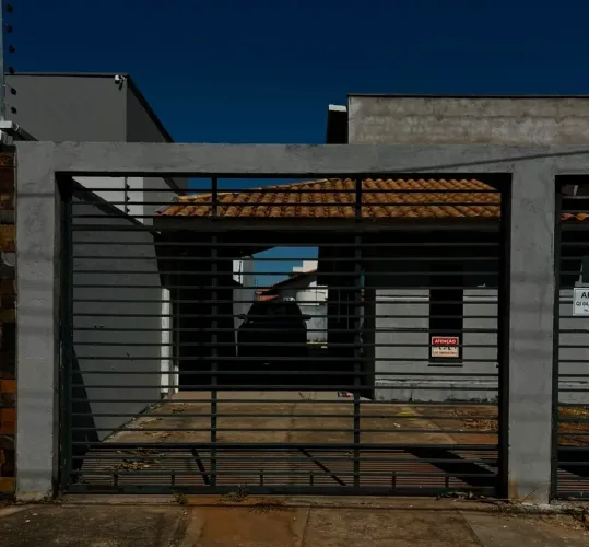Portão grande de ferro 340x50
