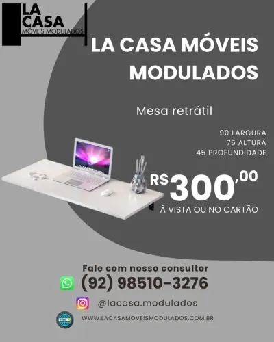 Mesa retrátil