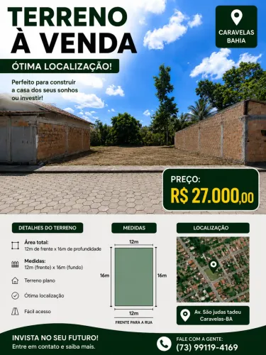 VENDE-SE TERRENO