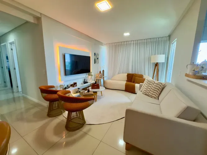 Vivendas Ponta do Farol | 82m² | Vista Lagoa | Andar Alto | 3 Quartos | 2 Vagas