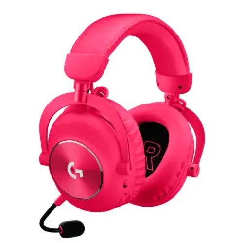 Headset Gamer Logitech G Pro X 2 Lightspeed Sem Fio Magenta