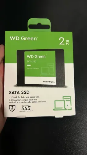 SSD SATA WD Green 2tb Pouco usado - Estado de Novo