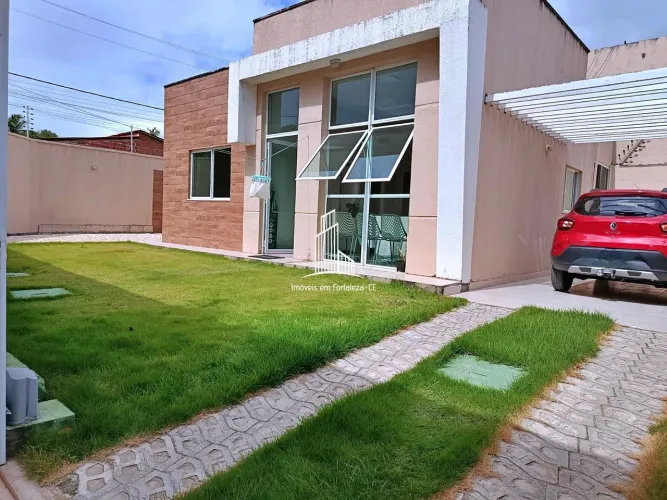 CS2267-Casa Mobiliada com 2 Quartos e Terreno de 380m² à Venda na Sabiaguaba |