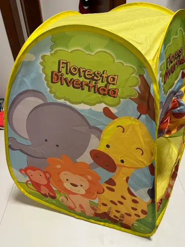 Cabaninha com bolinhas