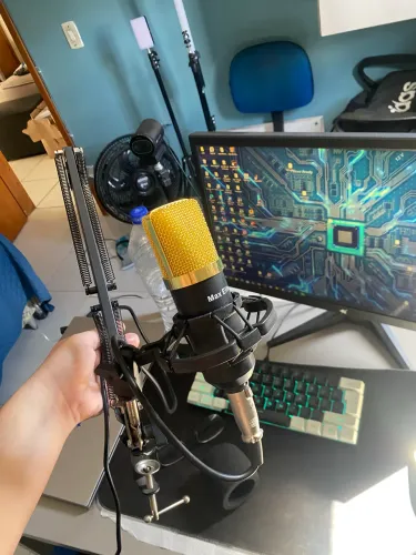 Microfone para gravação profissional MAX ELITE