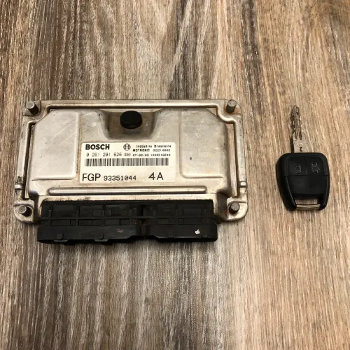 Modulo de Injeção ECU GM Zafira Astra 2.0 Flex Bosch * 4A com Chave