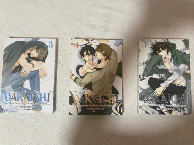 Dakaichi: O homem mais desejado do ano. Volumes 3, 4 e 5