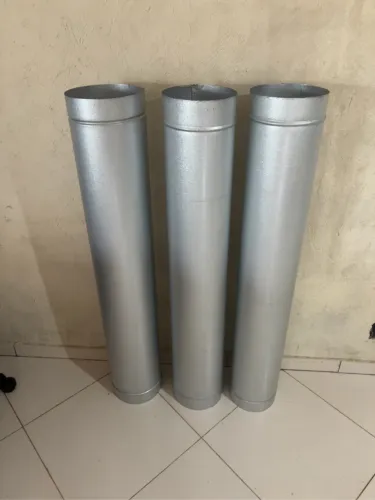 Duto para chaminé galvanizado