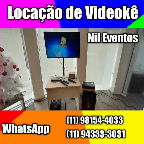 Locação de Karaokê Videokê Profissional 