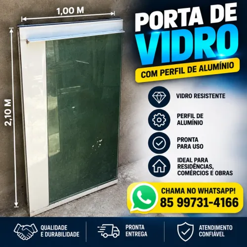 Porta de vidro
