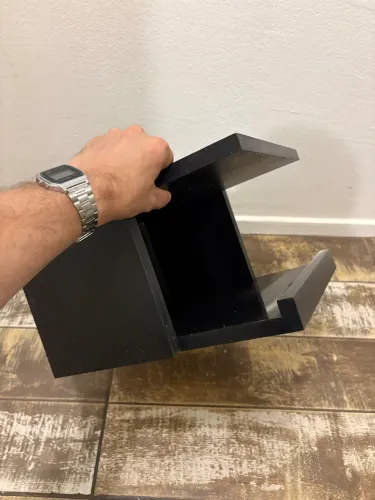 Suporte para bicicleta em MDF