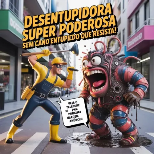 desentupidora? Rápida e sem complicações!