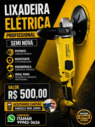 Lixadeira elétrica
