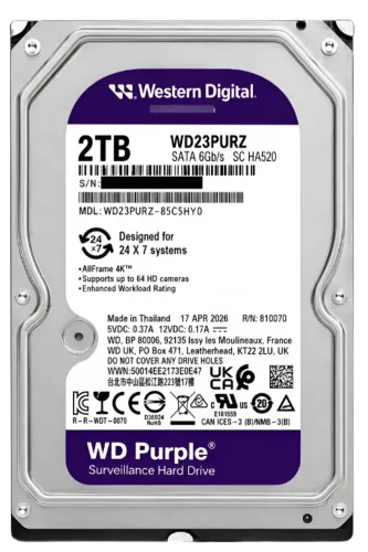 Hd Purple 2tb Original