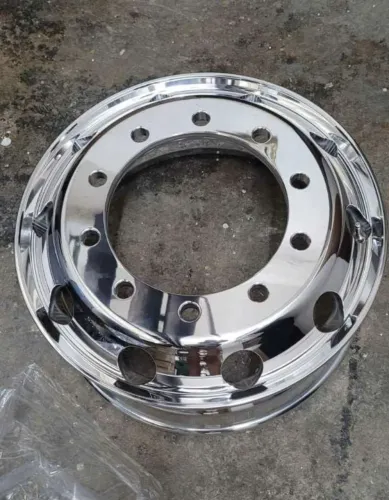 RODAS ARO 22,5 ALUMÍNIO ALTO BRILHO 