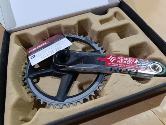 Pedivela Sram red dub gravel speed coroa 46 dentes braço 175mm carbono